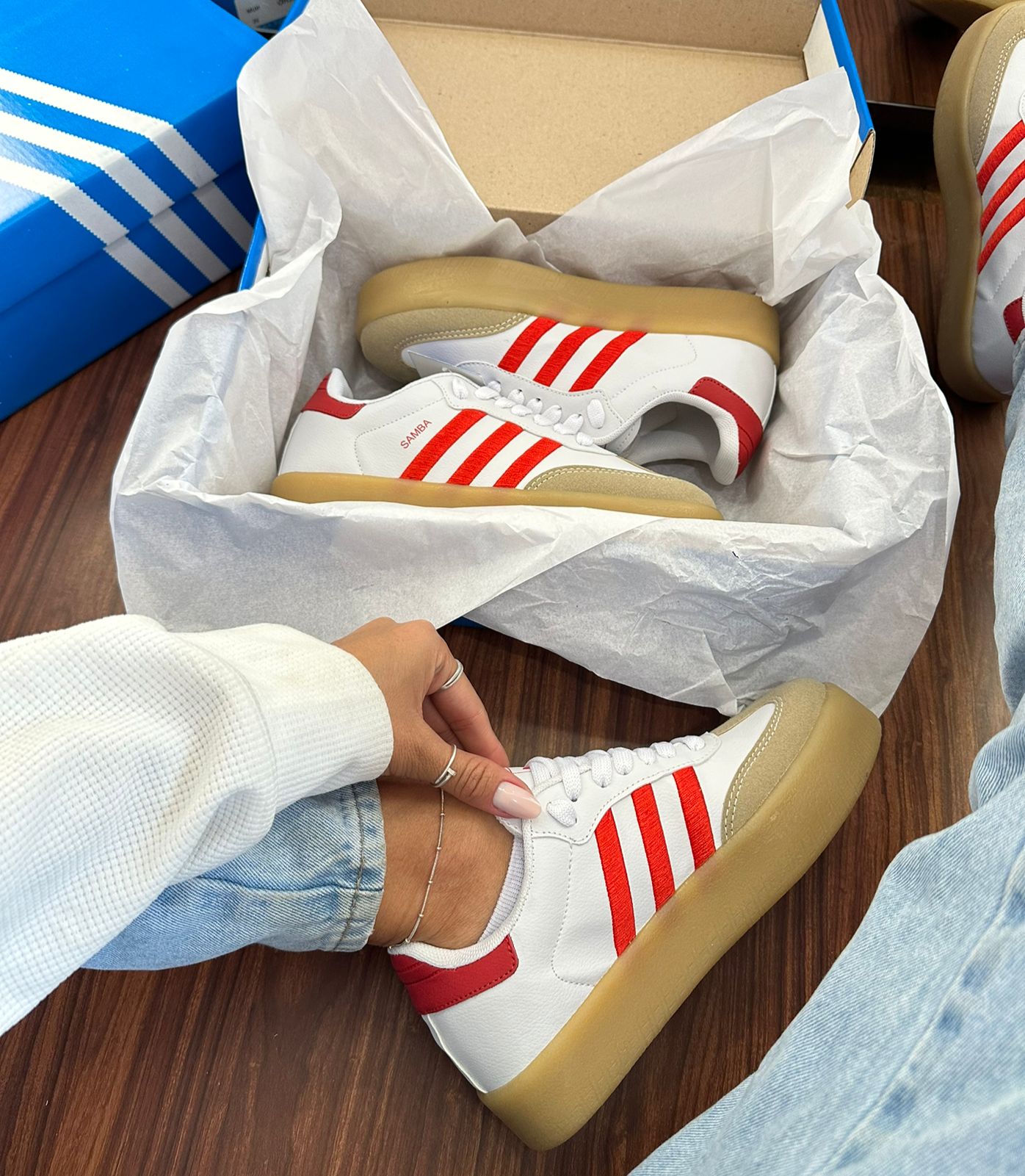 Tênis Samba E Red