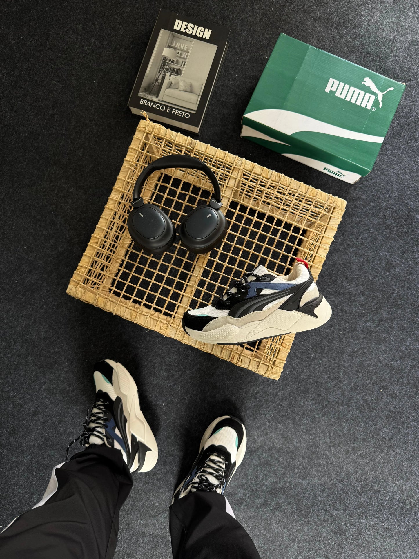 Tênis RS-X Preto/Niquel