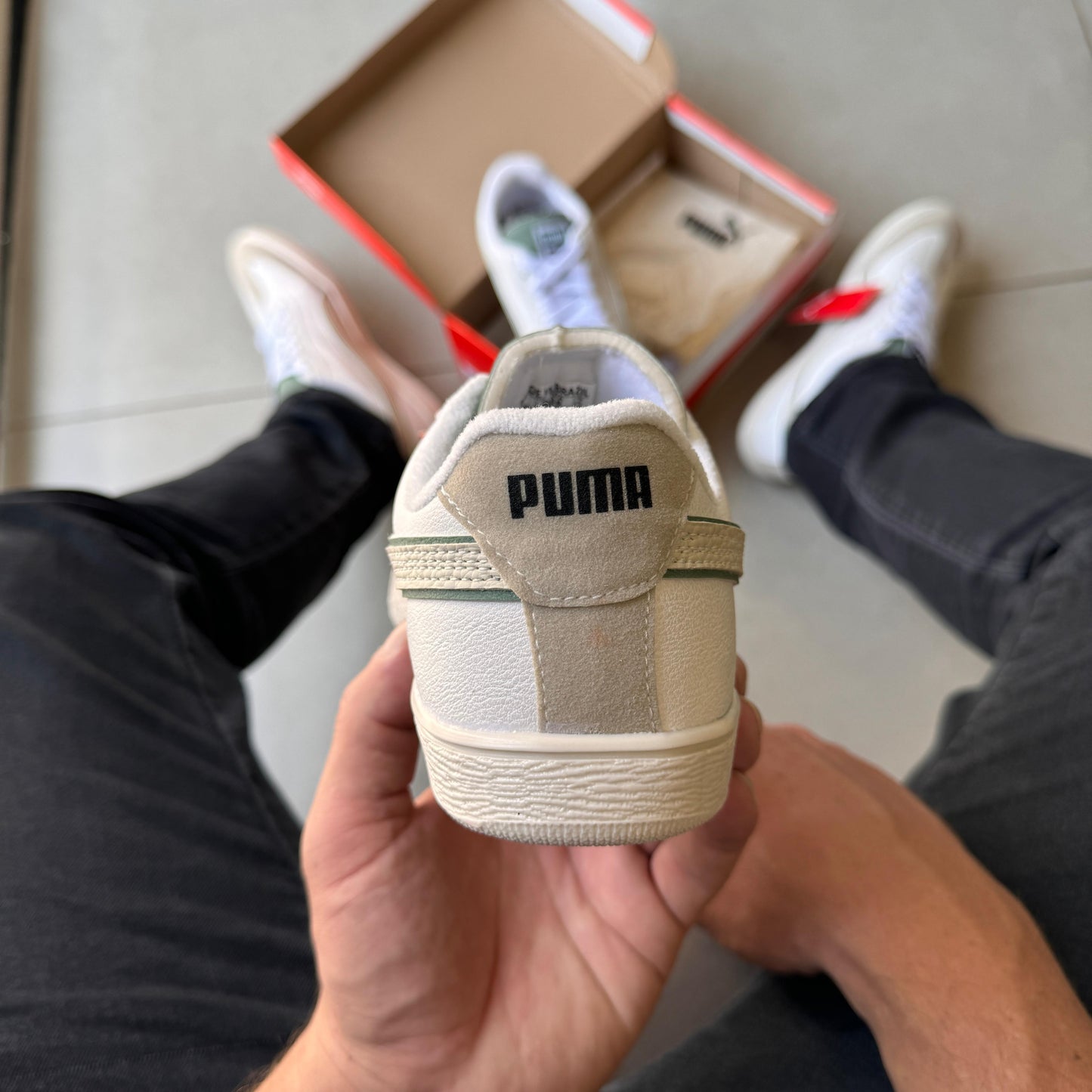 Tênis Puma Social Off Verde Masculino