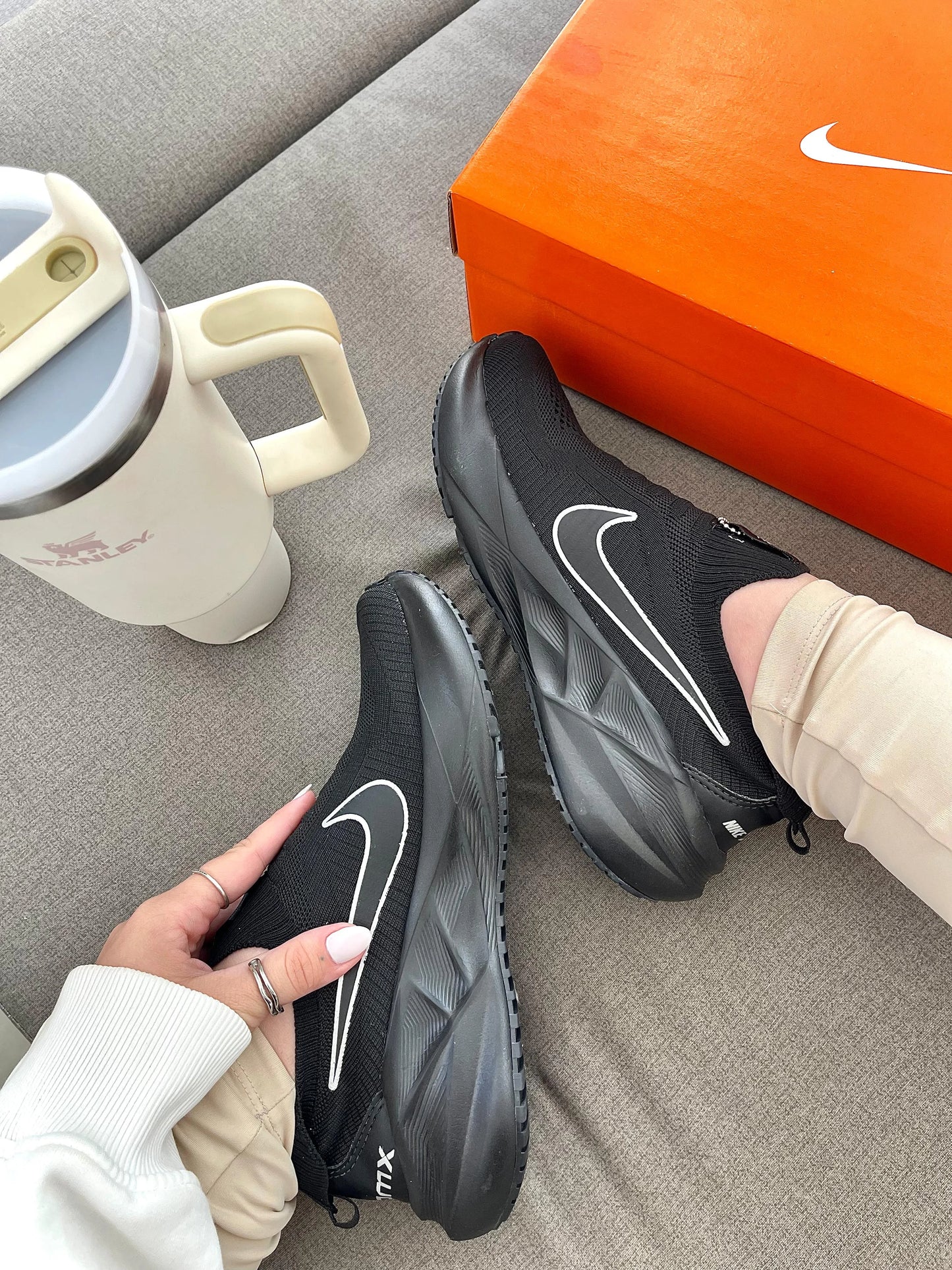 Tenis NK Zoom X Meia Knit Preto