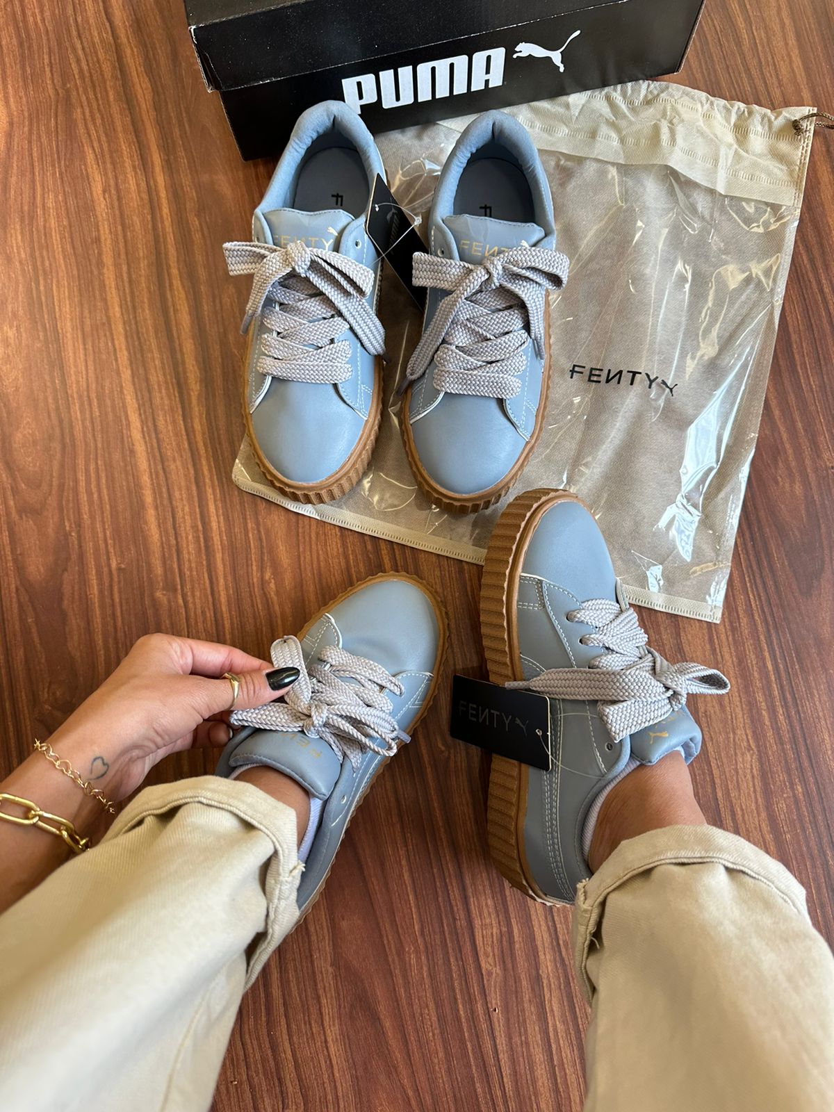 Puma Creeper Phatty Blue x Fenty