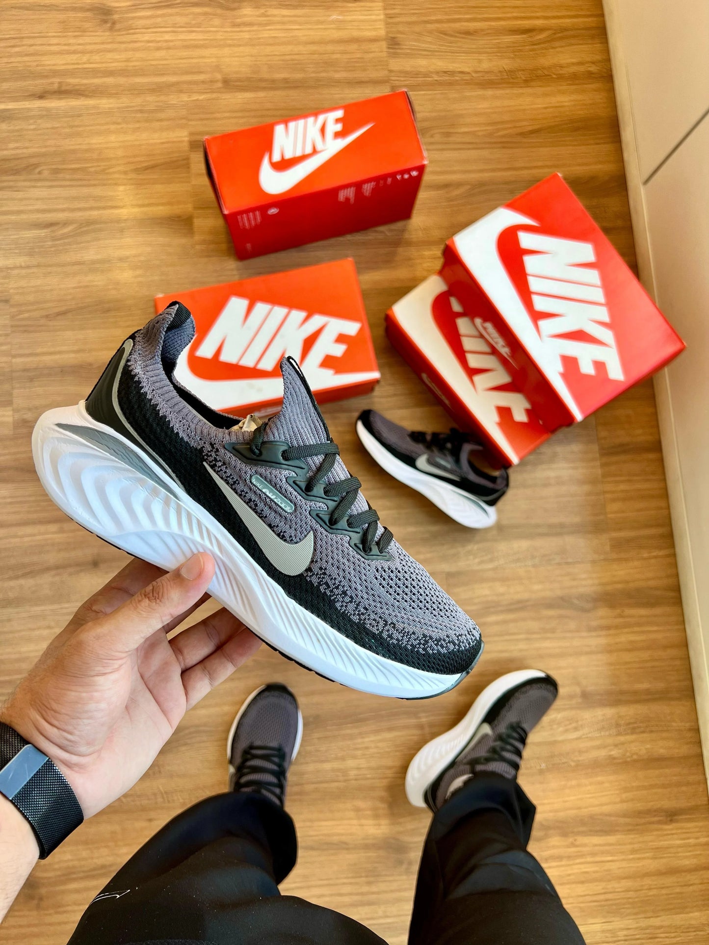 Tenis NK Zoom - Preto Grafite