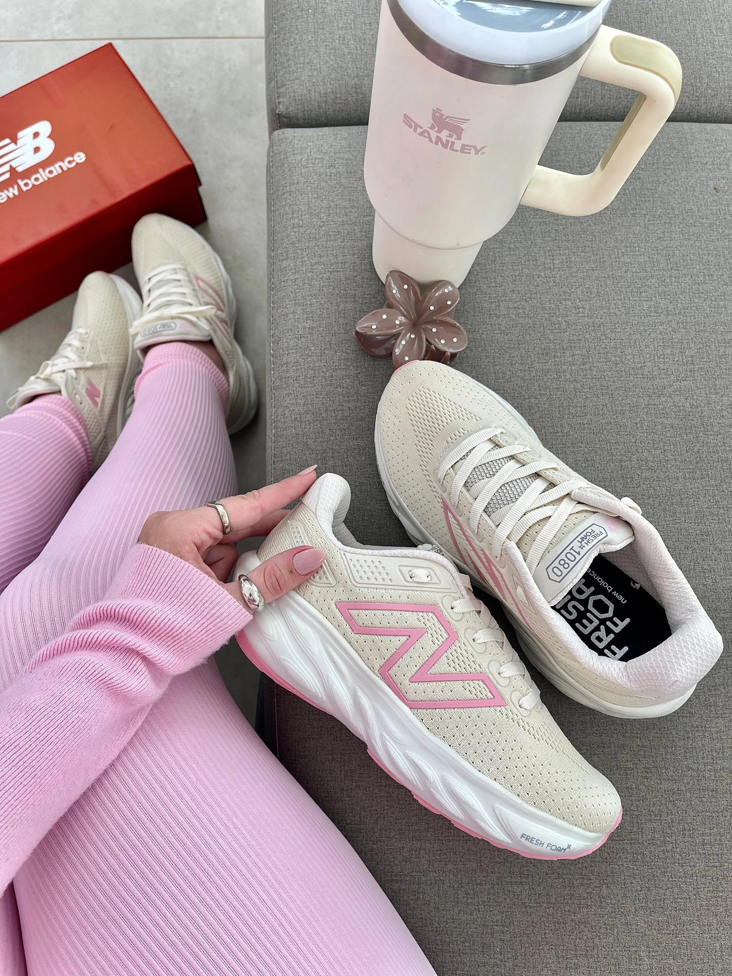 Tênis NW Fresh Foam 1080 Rosa