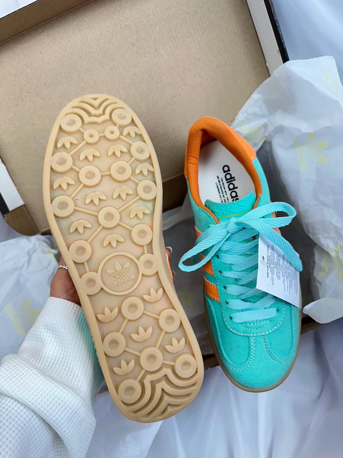 Tênis Gazelle Indoor Orange