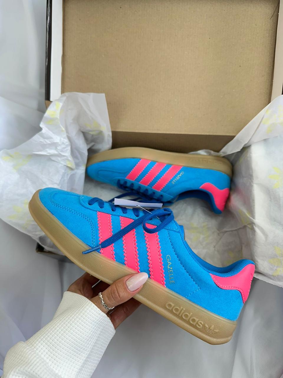 Tênis Gazelle Indoor Pure Blue