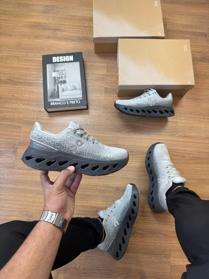 Tenis On Cloudsurfer 7 Cinza Preto