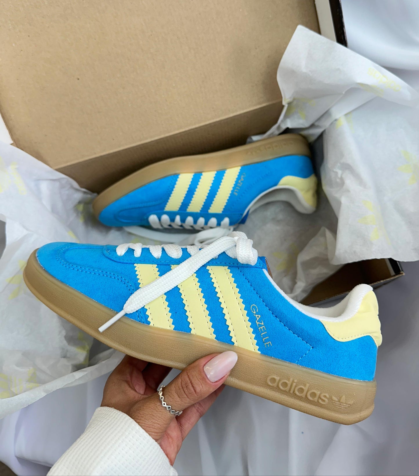 Tênis Gazelle Indoor Blue