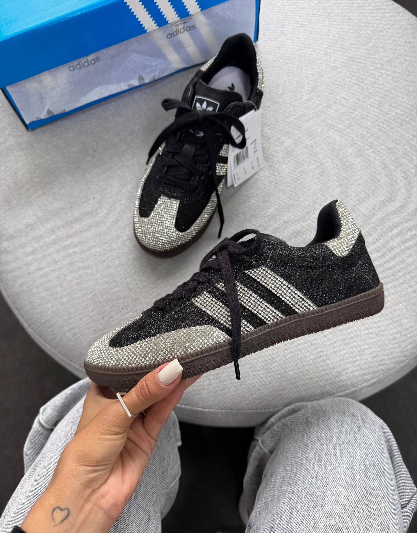 Tenis Samba OG Brilho Luxo Preto