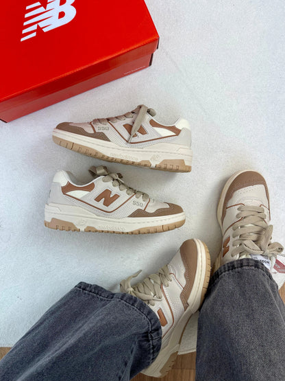 Tenis NB 550 Branco Rose