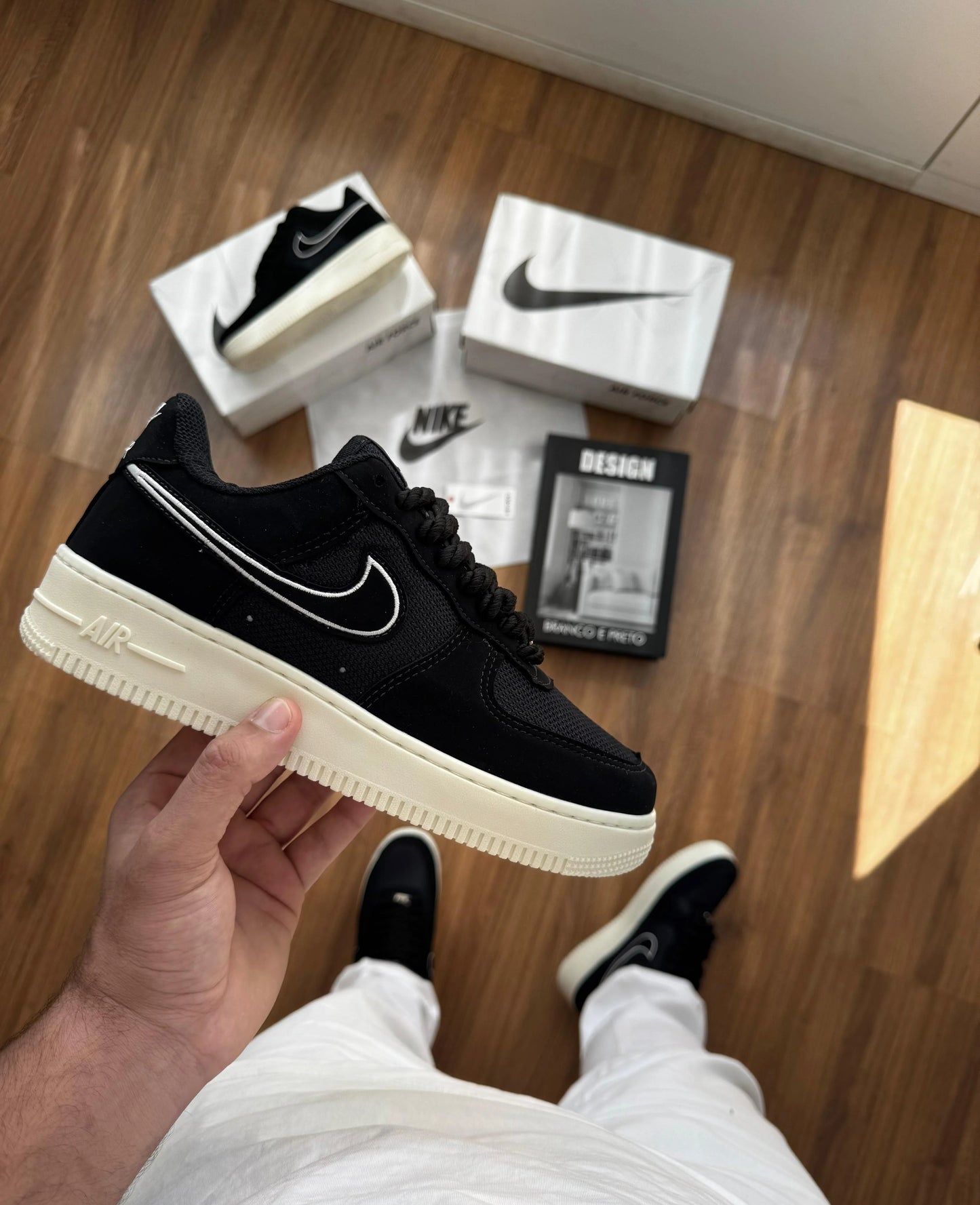 Tenis NK Air Force 1 Preto