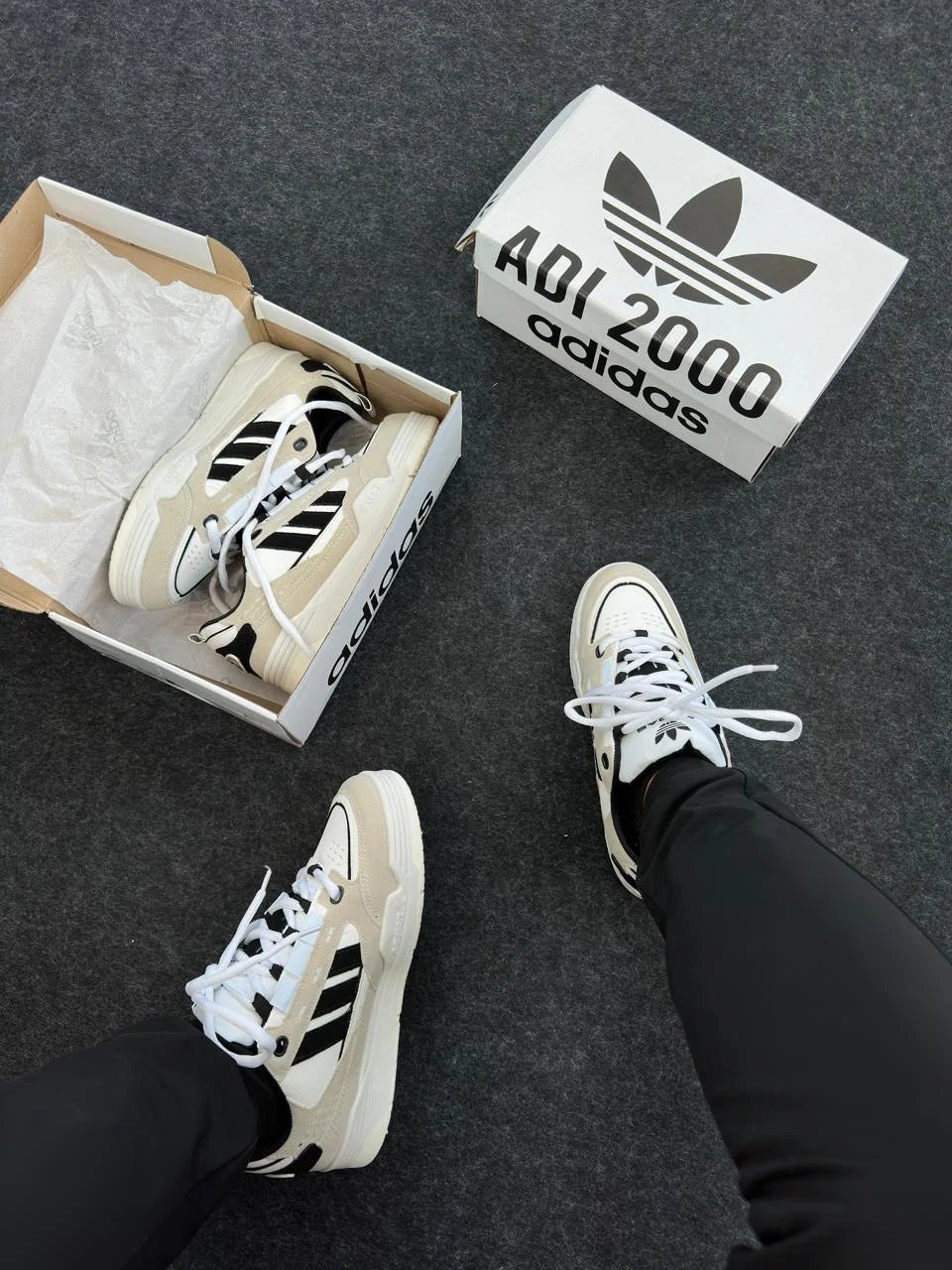 Tênis ADI2000 Branco Niquel