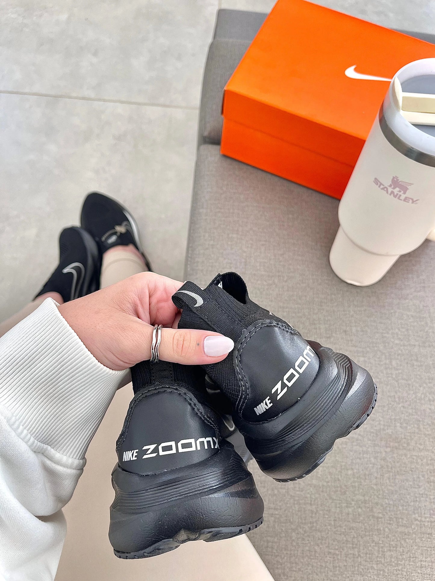 Tenis NK Zoom X Meia Knit Preto