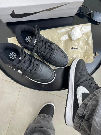 Tenis NK Court Borough Branco Preto