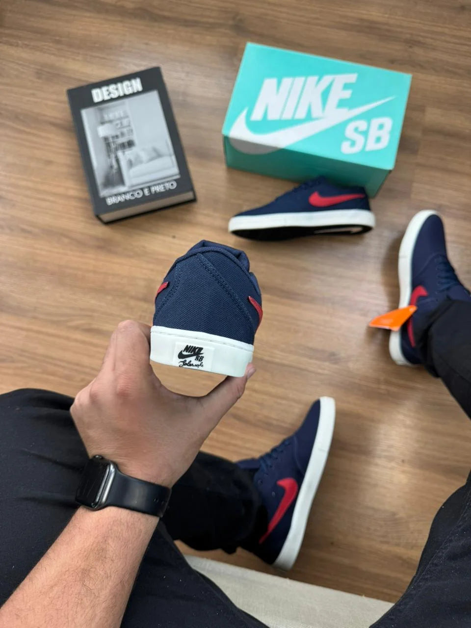 Tenis SB Chron 2 Canvas Marinho