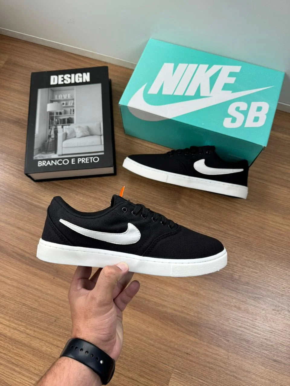 Tenis SB Chron 2 Canvas Preto