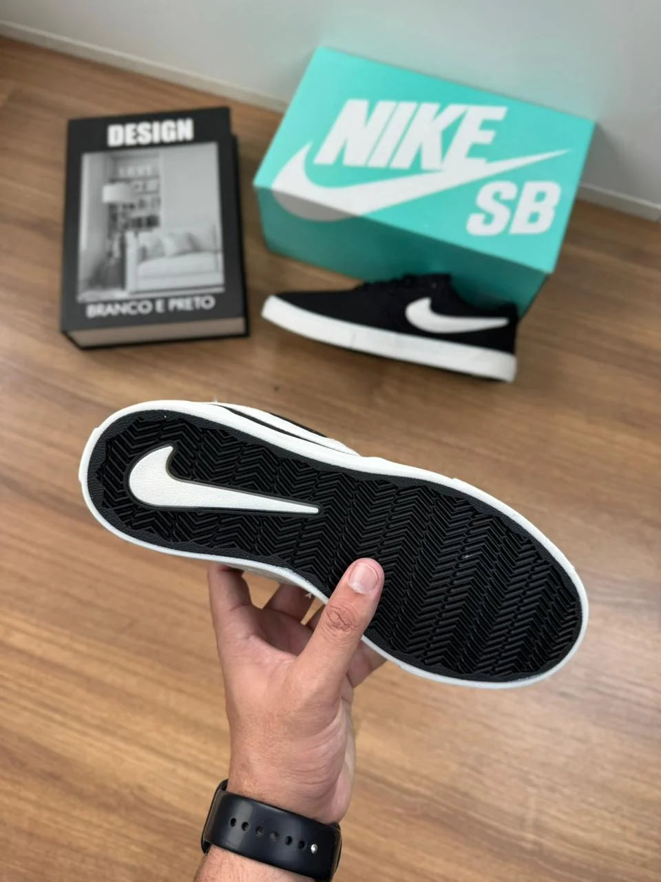 Tenis SB Chron 2 Canvas Preto