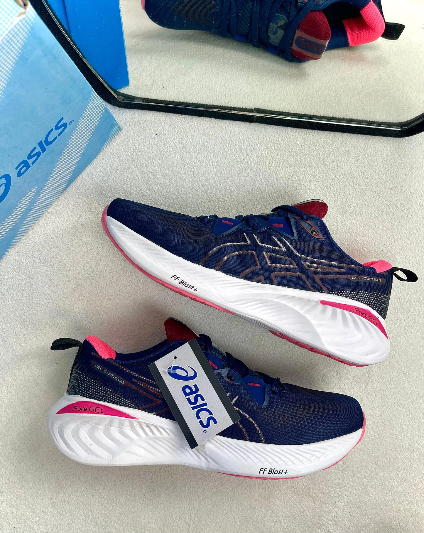 ASICS Pure Gel Marinho/Pink