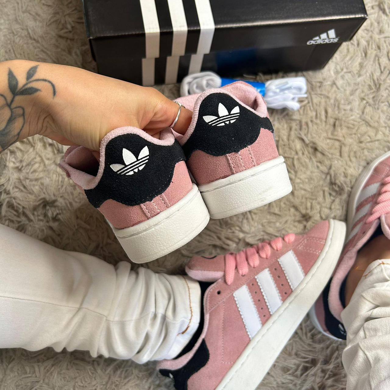 Tênis Adidas Campus 00s Baby Pink