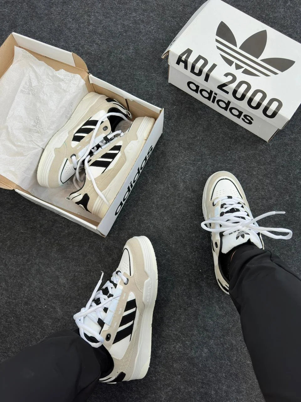 Tênis ADI2000 Branco Niquel