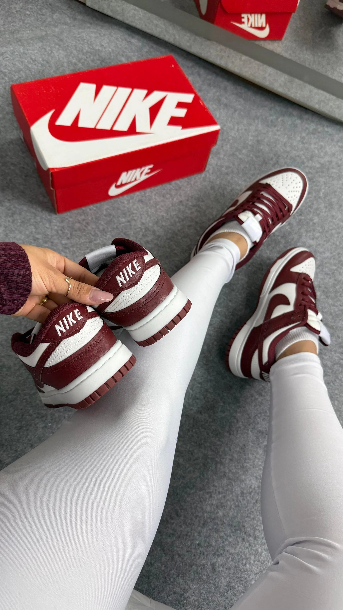 Tenis DNK Luxo - Bordo