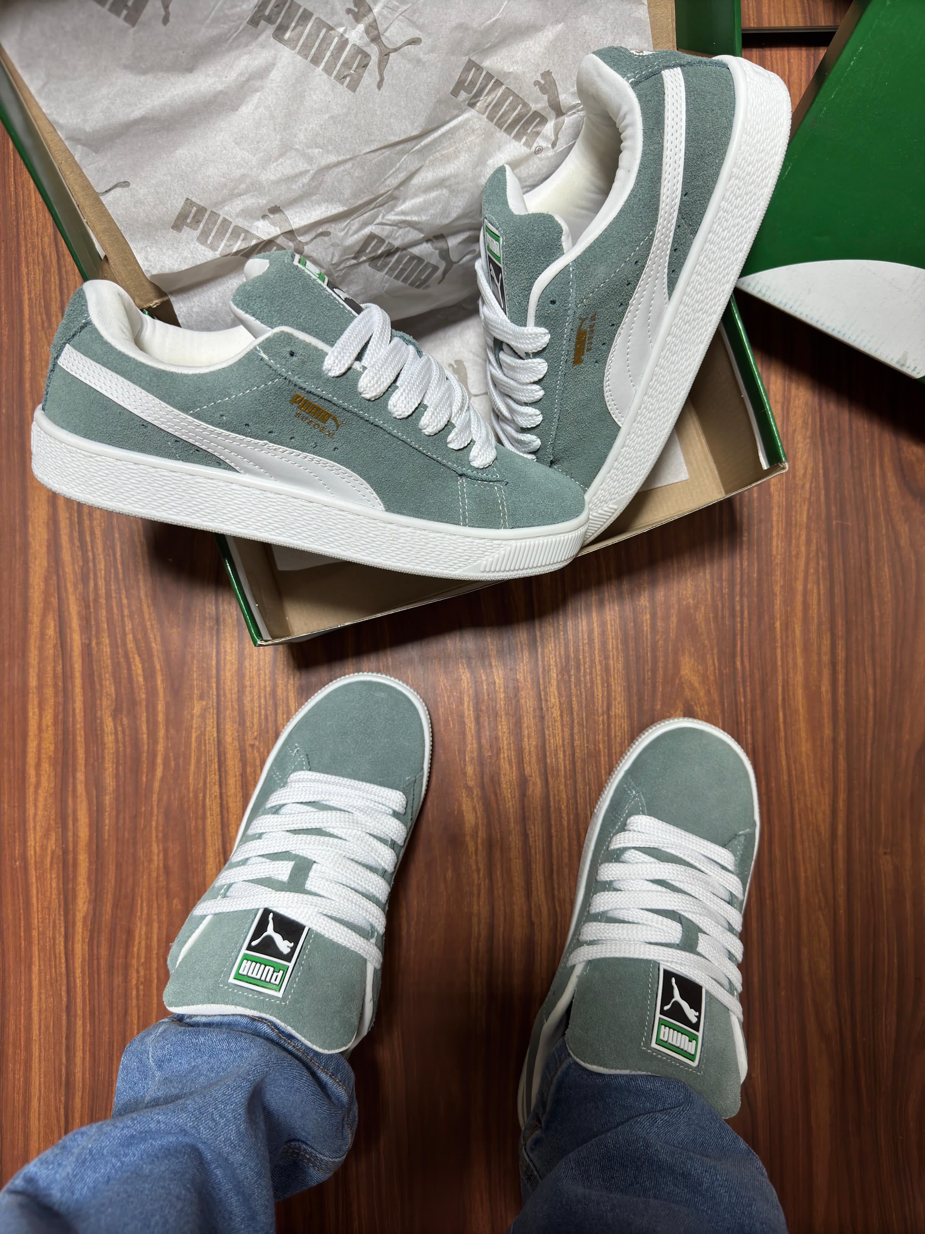 Puma Suede Green