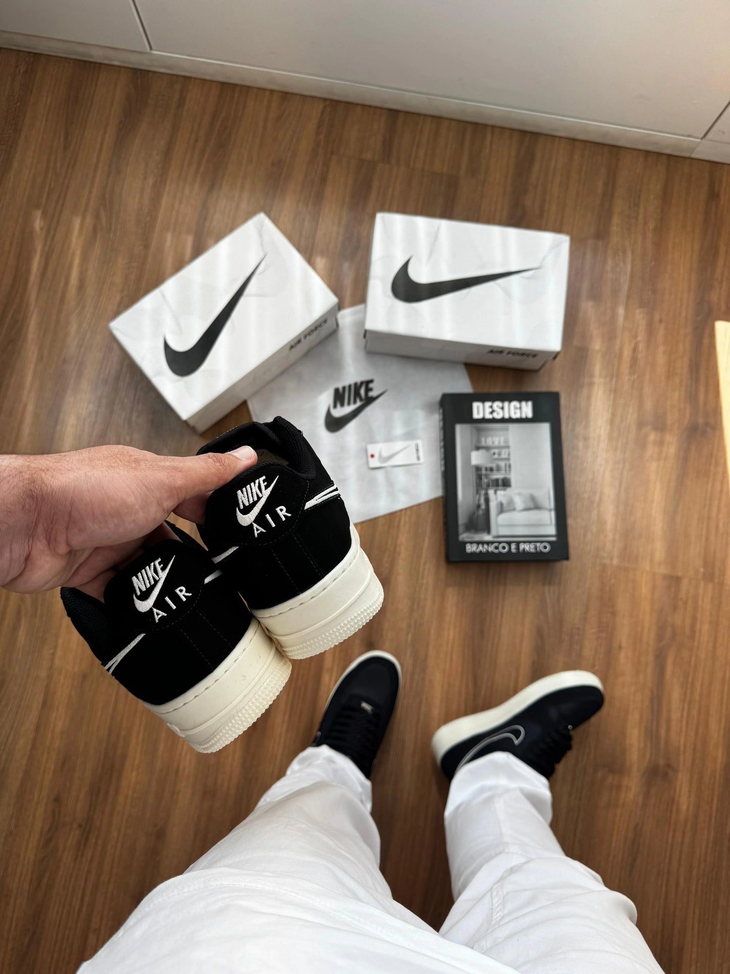 Tenis NK Air Force 1 Preto