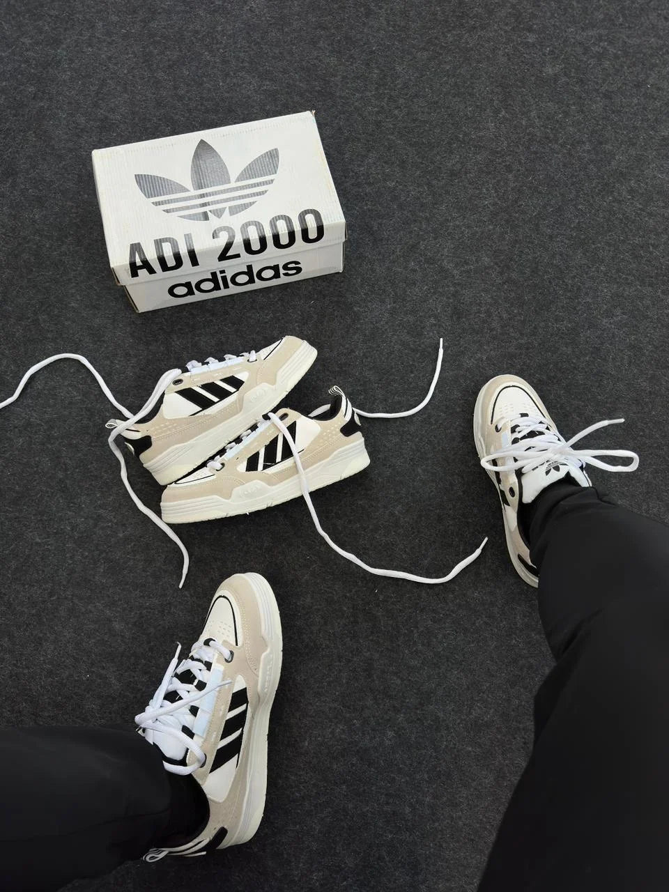 Tênis ADI2000 Branco Niquel