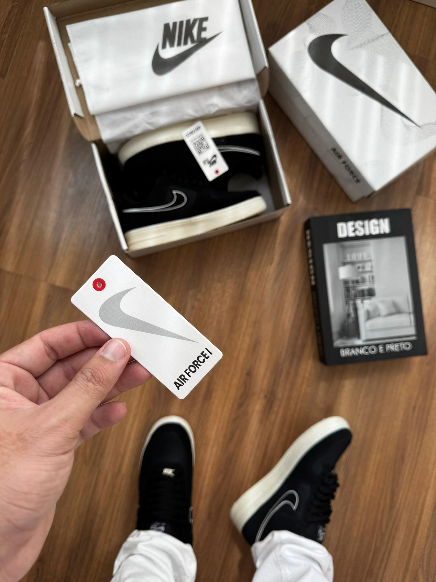 Tenis NK Air Force 1 Preto