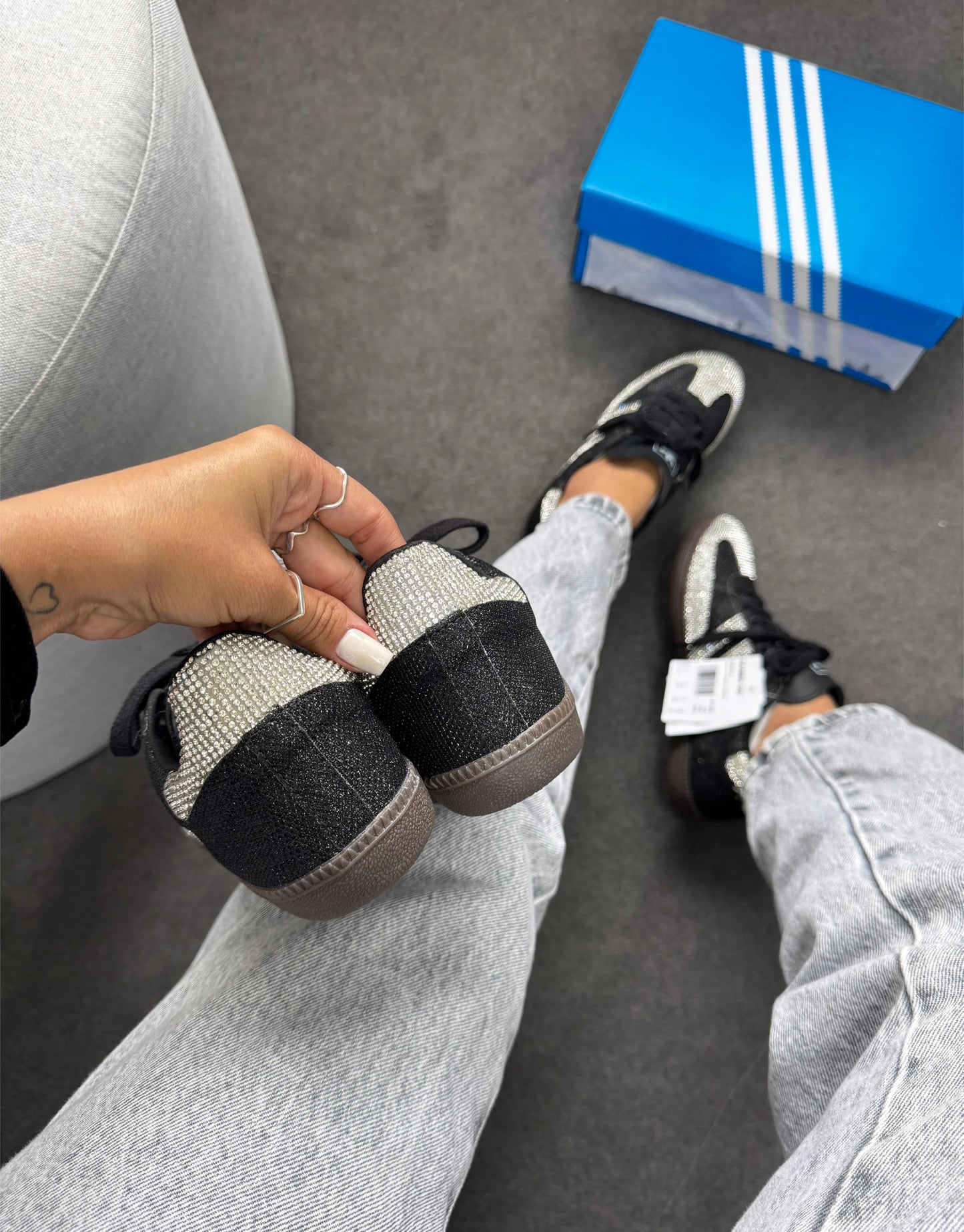 Tenis Samba OG Brilho Luxo Preto