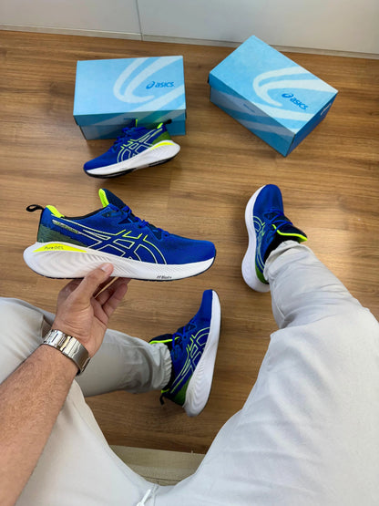 ASICS Pure Gel Marinho/Limao