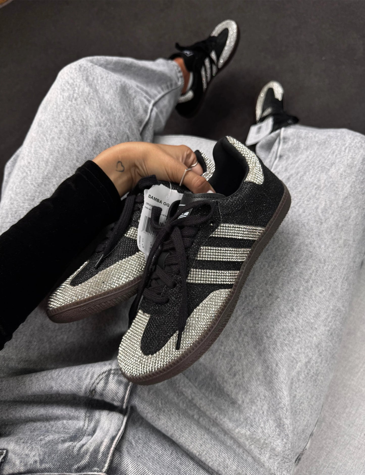 Tenis Samba OG Brilho Luxo Preto