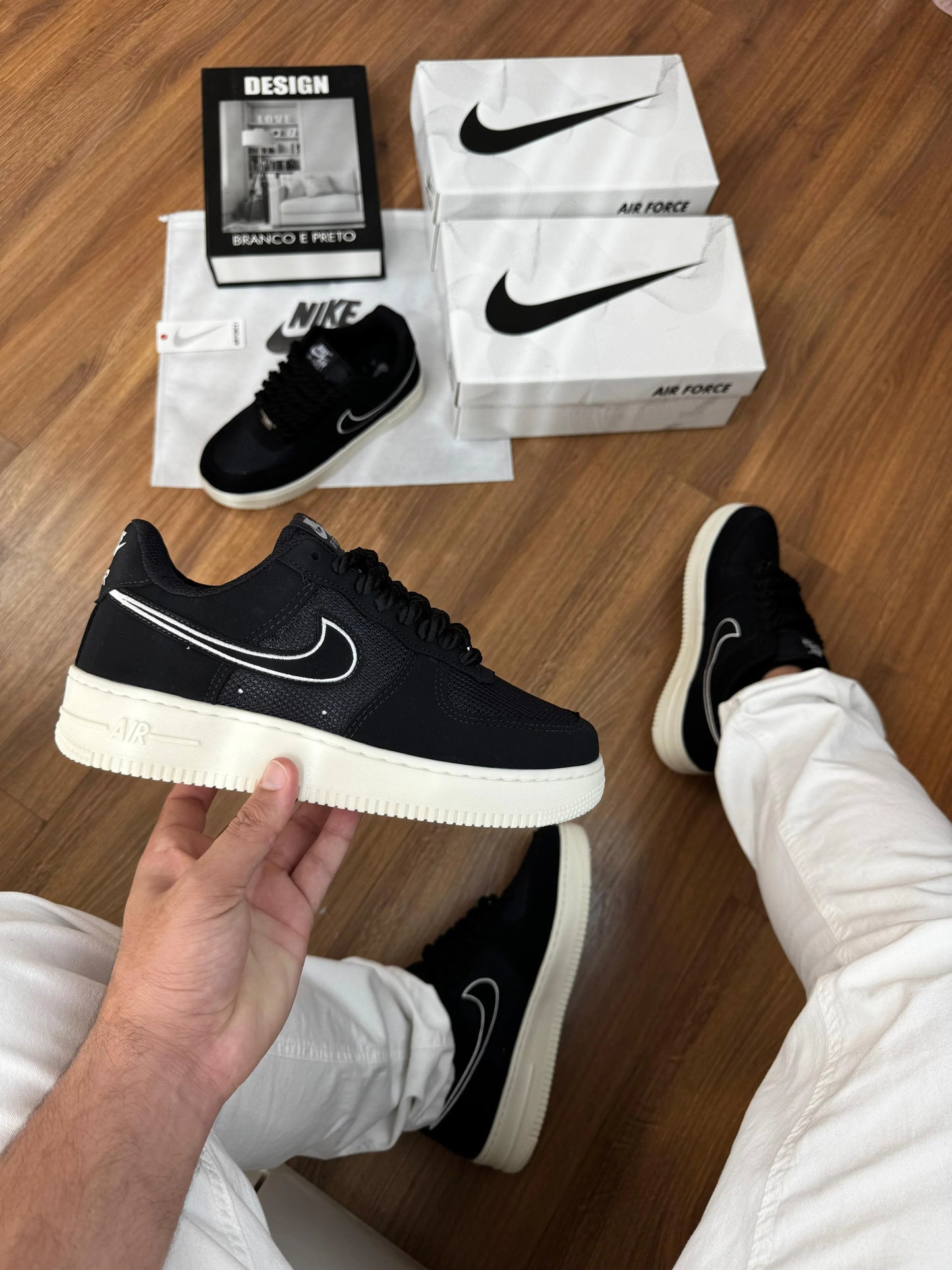 Tenis NK Air Force 1 Preto
