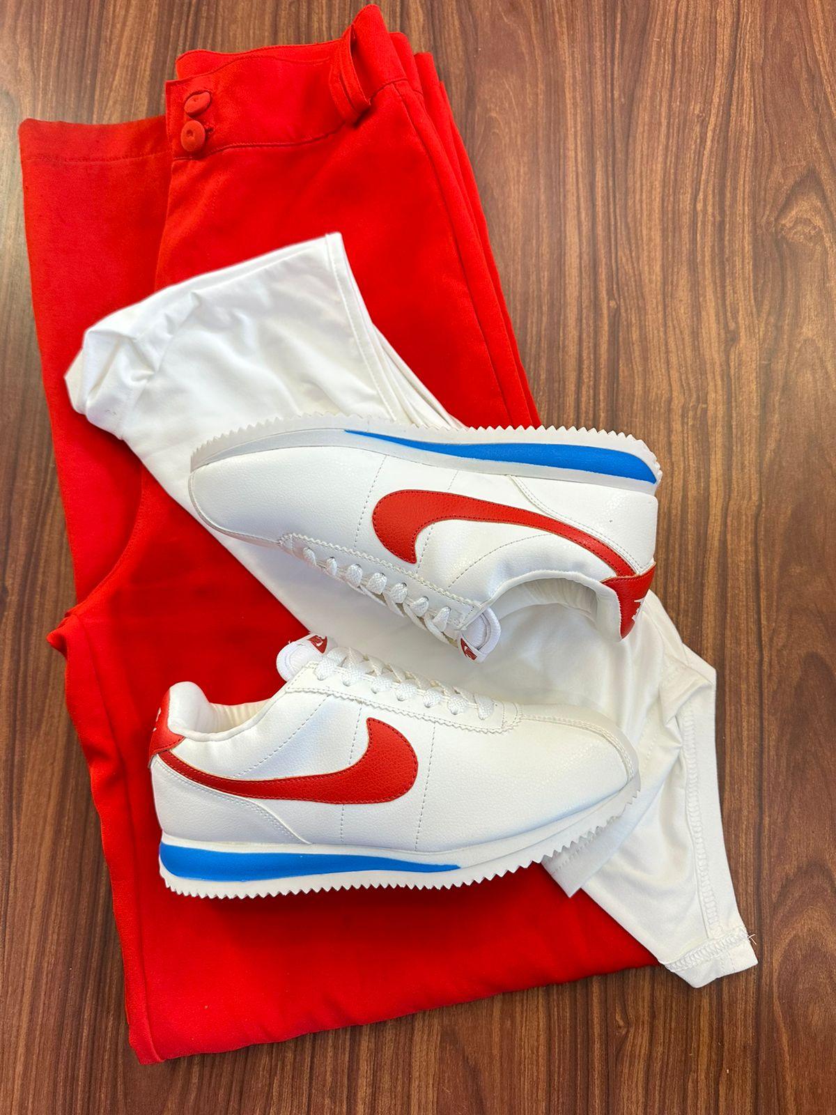 Nk Cortez Branco/Vermelho