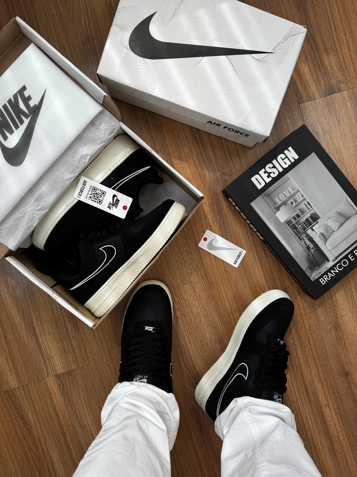 Tenis NK Air Force 1 Preto