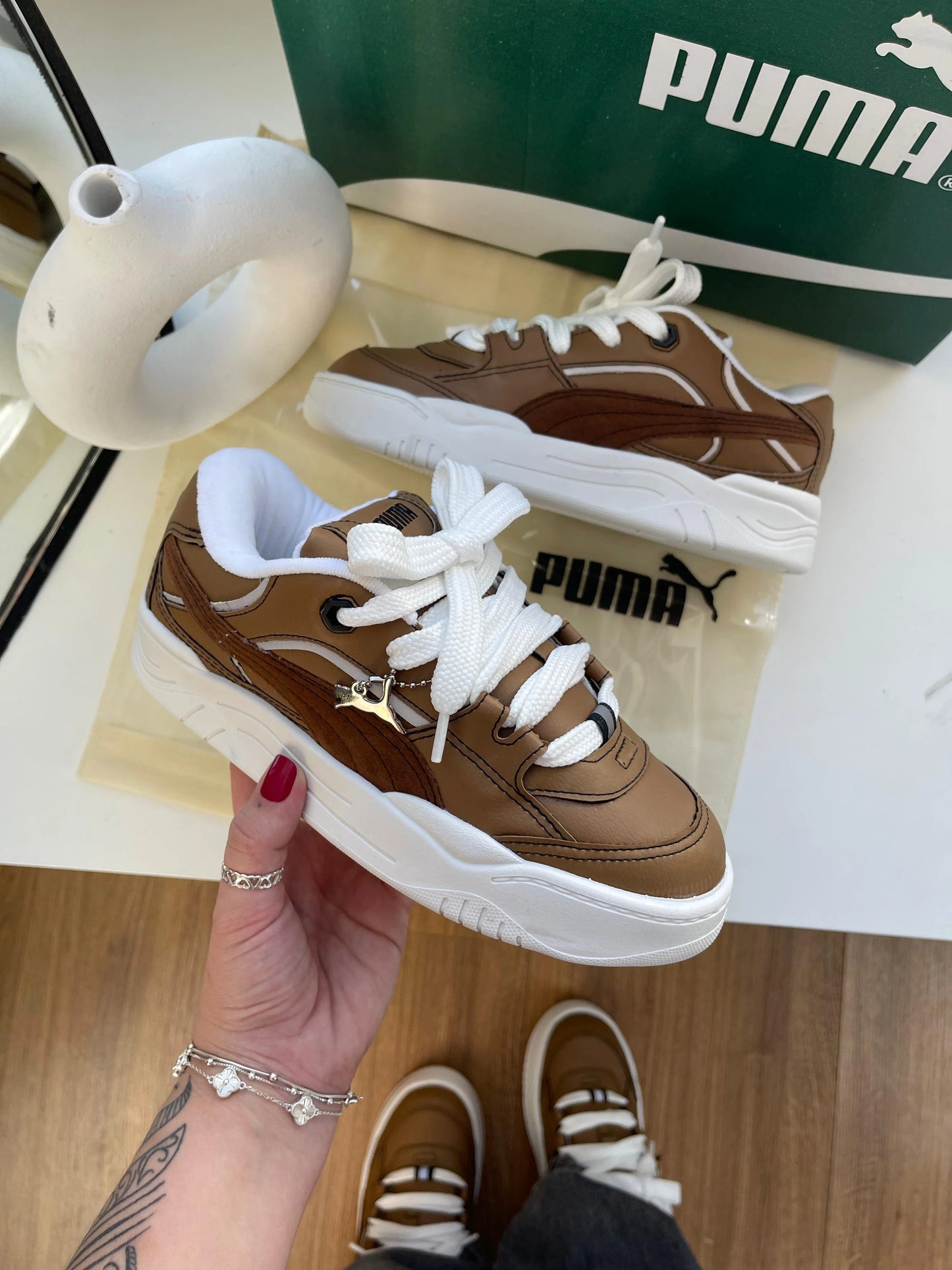 Tenis PM 180 Marrom