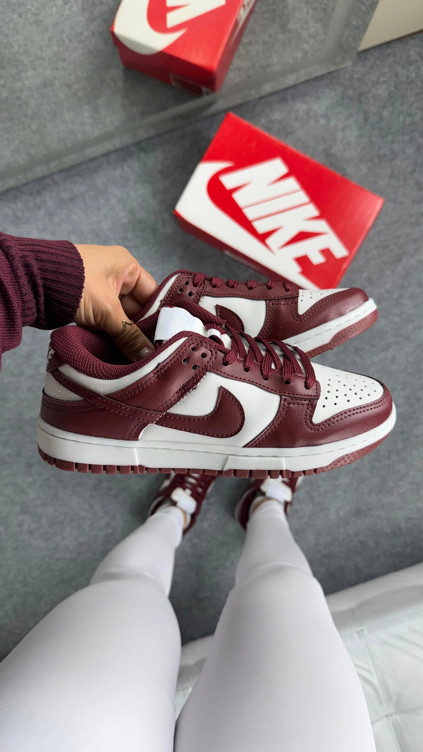 Tenis DNK Luxo - Bordo