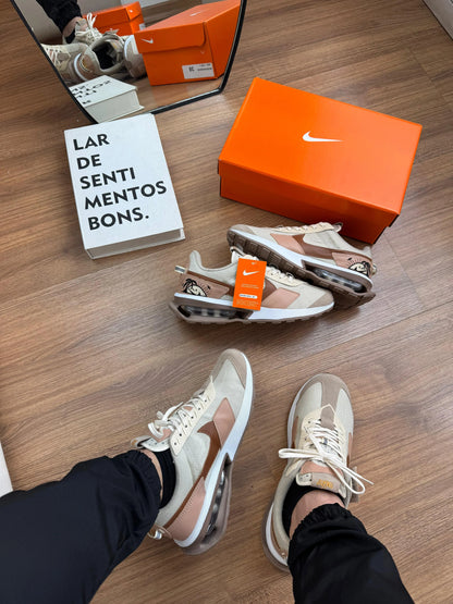 Tenis NK Air Max - Bege Marrom
