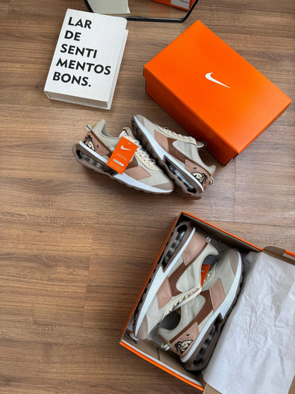 Tenis NK Air Max - Bege Marrom
