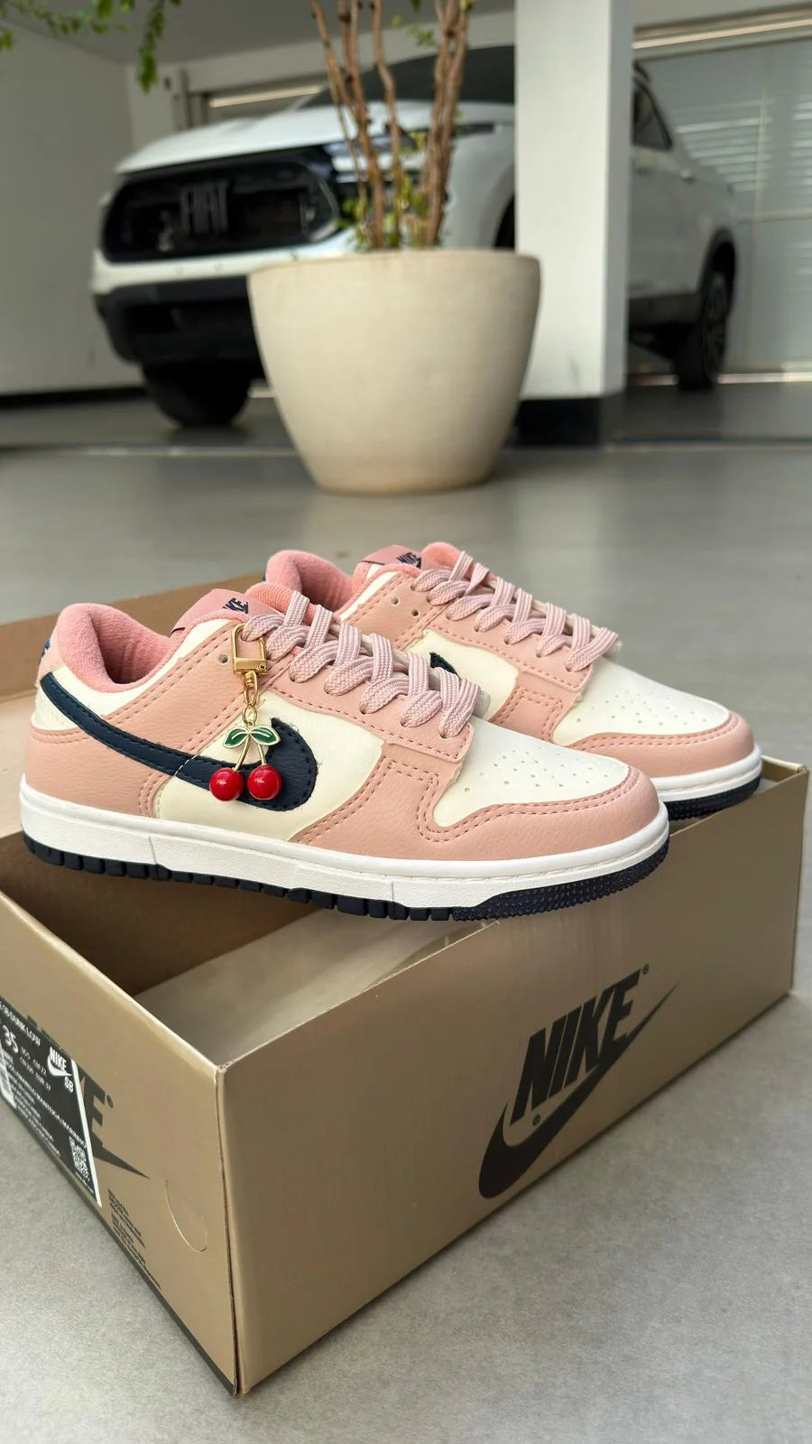 Tenis DNK Low - Cereja
