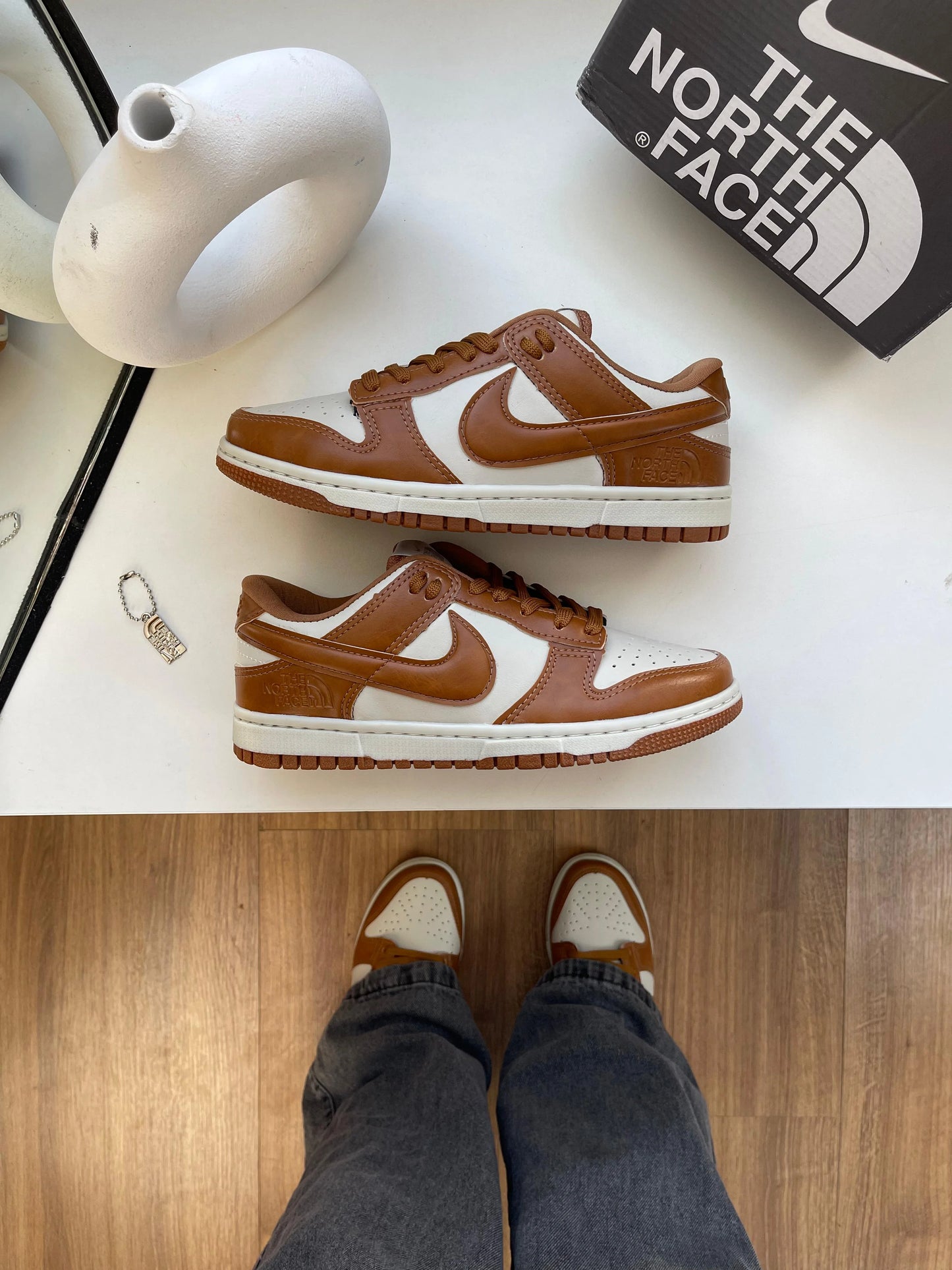 Tenis DNK Low The North Face - Canela