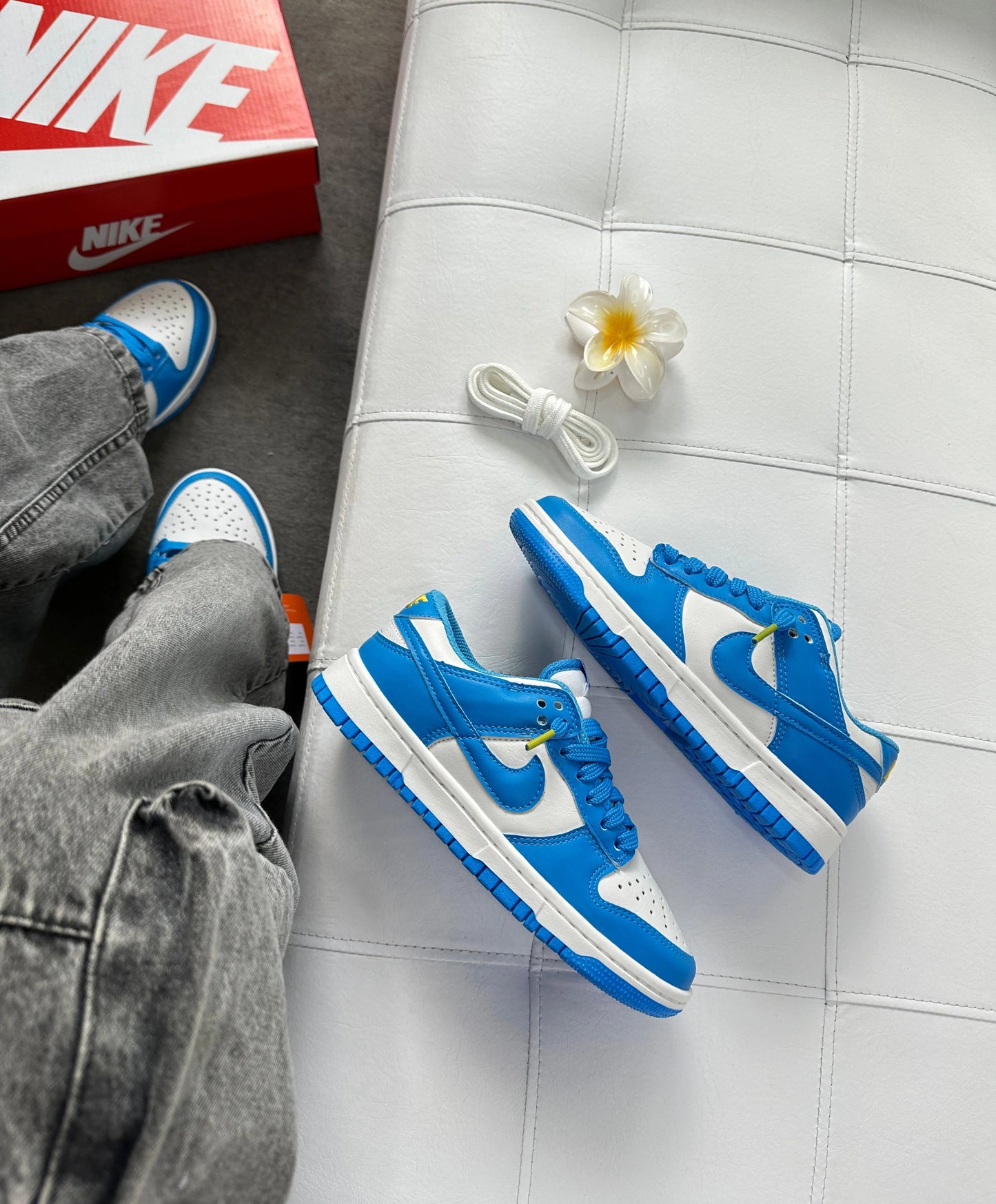Tenis DNK Pro Luxo - Azul Celeste