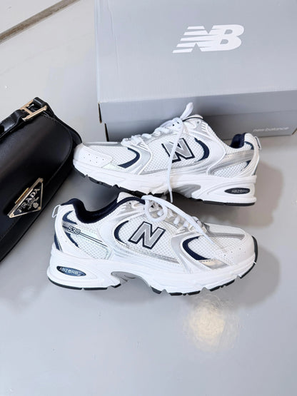Tenis New 530 Retro - Branco Marinho