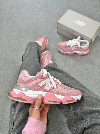 Tenis New 9060 Couro - Rosa BB