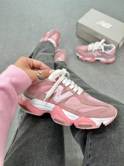 Tenis New 9060 Couro - Rosa BB