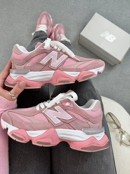 Tenis New 9060 Couro - Rosa BB