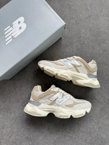 Tenis New 9060 Couro - Taupe