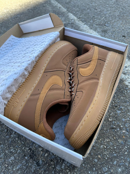 Tenis NK Air F1 - Caramelo