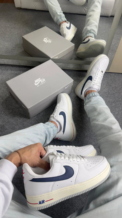 Tenis NK Air Luxo - Branco Marinho