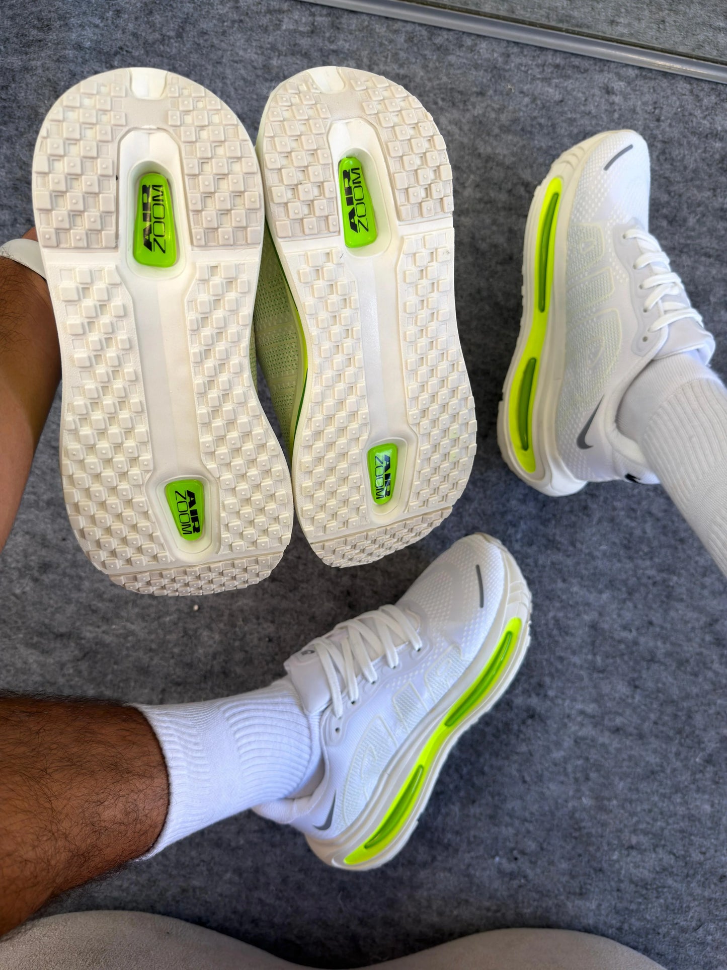 Tenis NK Vomero Premium - Branco Verde