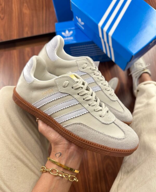 Tenis SMB Og Couro - Creme